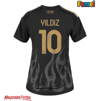 Juventus Kenan Yildiz #10 Tricou Fotbal Replică 2026-27 Femei Treilea